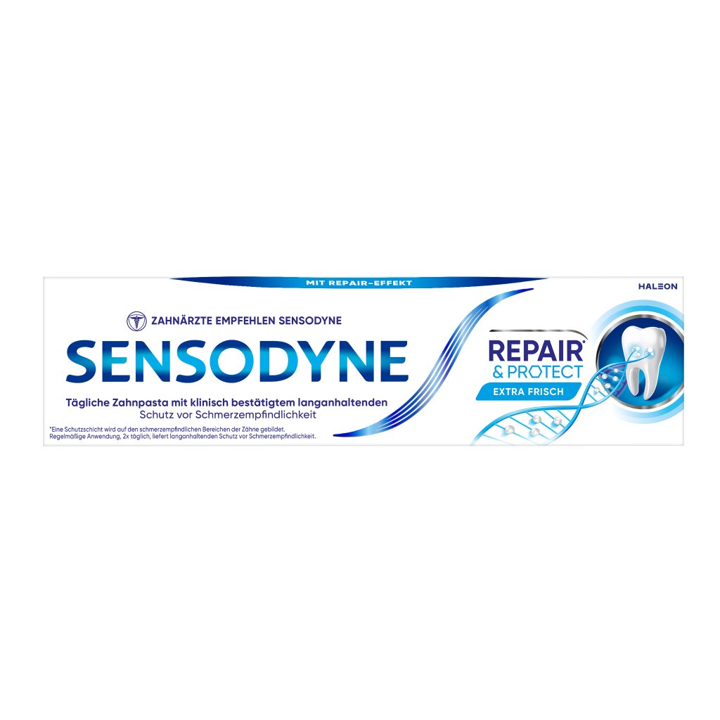 Sensodyne Zahnpasta, Repair* & Protect, schmerzempfindliche Zähne, 75 ml
