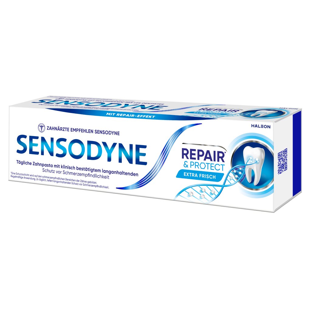 Sensodyne Zahnpasta, Repair* & Protect, schmerzempfindliche Zähne, 75 ml