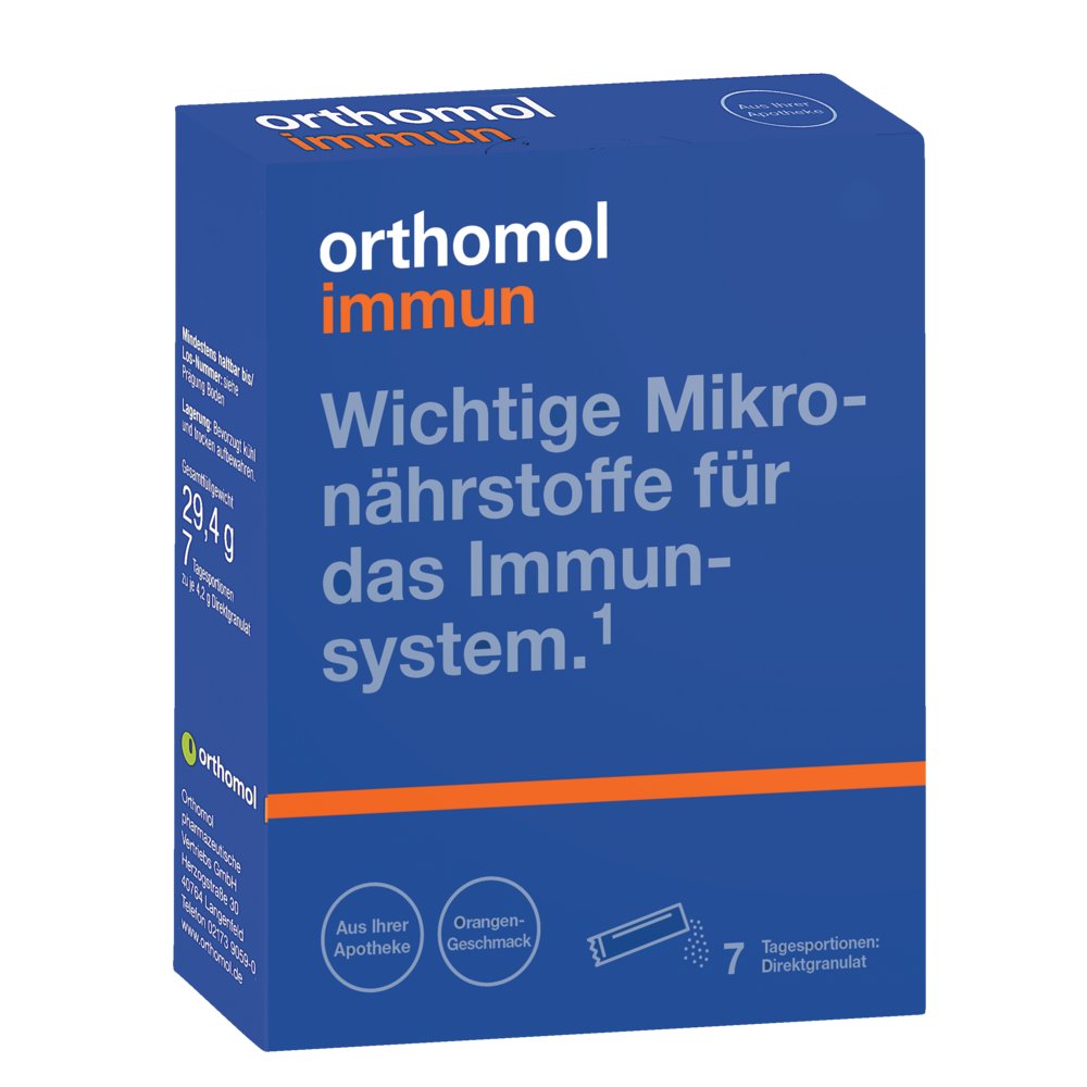 ORTHOMOL Immun Direktgranulat Orange