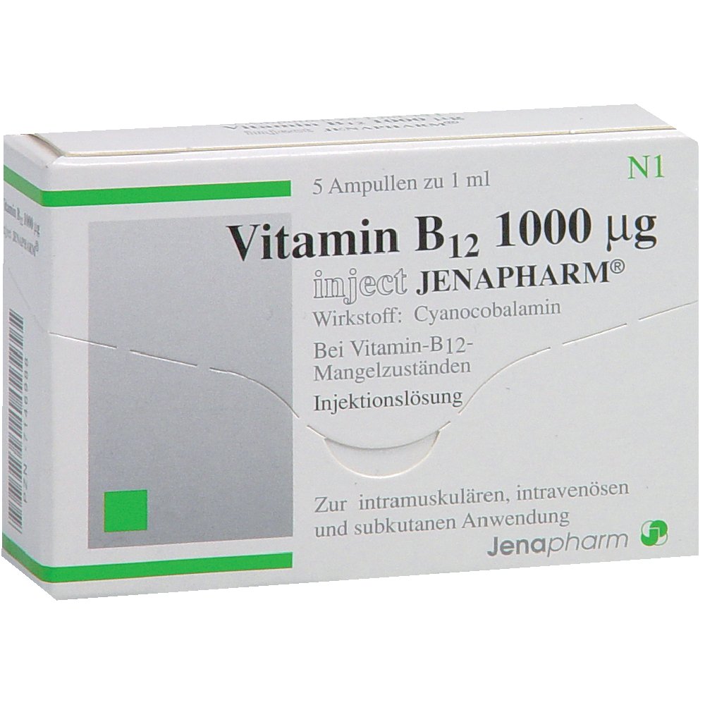 VITAMIN B12 1.000 μg Inject Jenapharm Ampullen