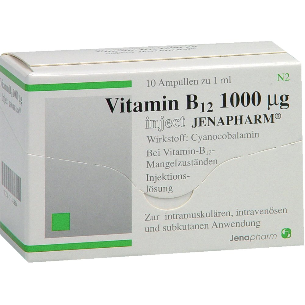 VITAMIN B12 1.000 μg Inject Jenapharm Ampullen