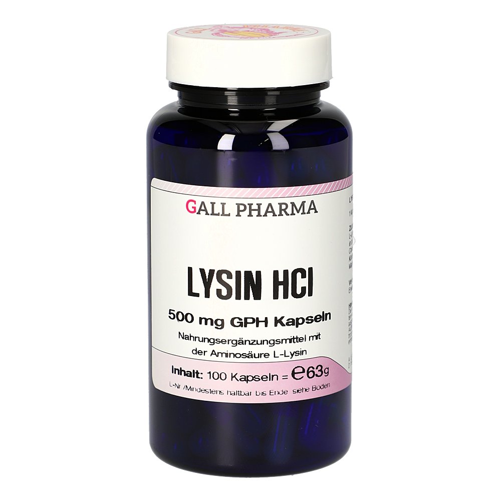 LYSIN HCL 500 mg GPH Kapseln