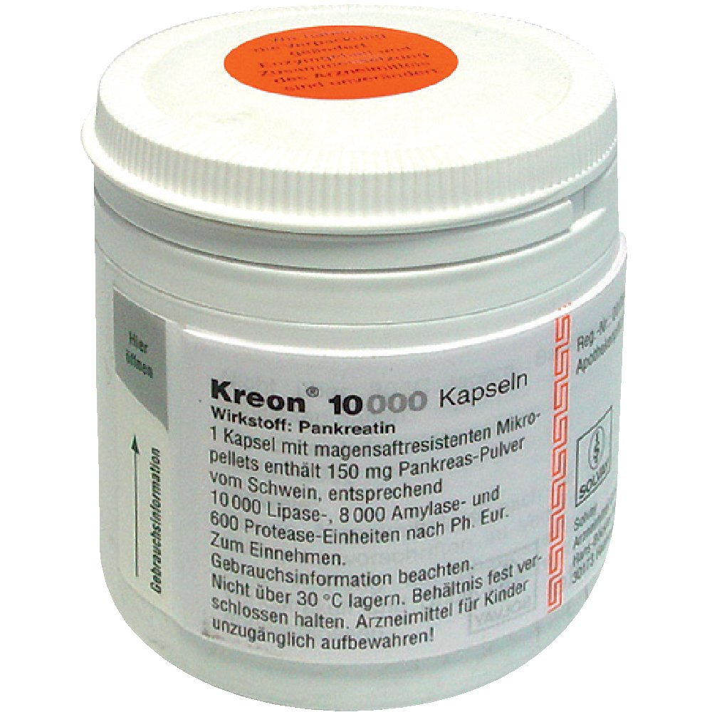 KREON 10.000 Hartkps.m.magensaftr.überz.Pellets