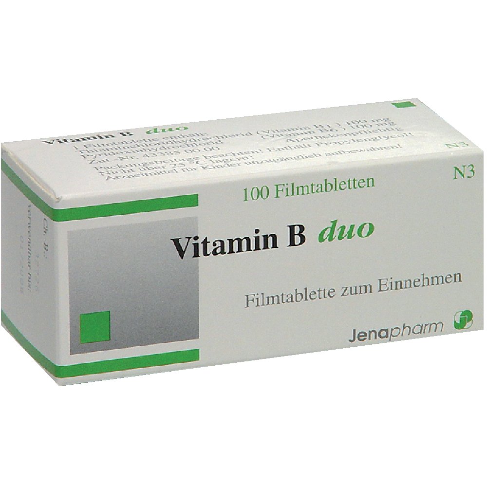 VITAMIN B DUO Filmtabletten