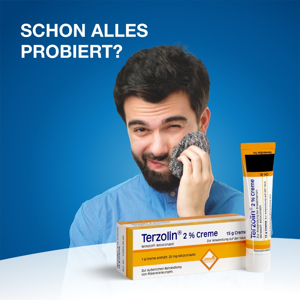 Terzolin Faltschachtel Creme 2% 15g