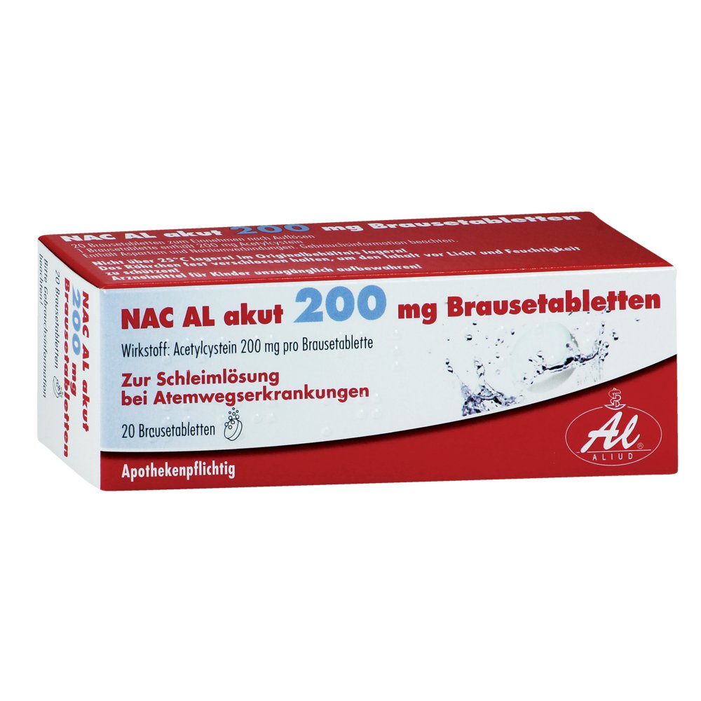 NAC AL akut 200 mg Brausetabletten