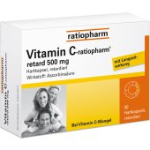 VITAMIN C ratiopharm retard 500 mg Kapseln