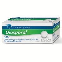 Magnesium-Diasporal® 100 Lutschtabletten, 50 Stück (N2) **