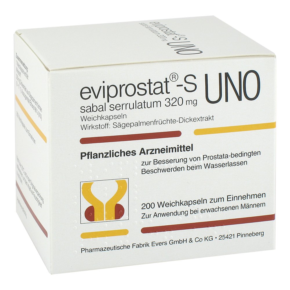 EVIPROSTAT-S sabal serrulatum 320 uno Kapseln