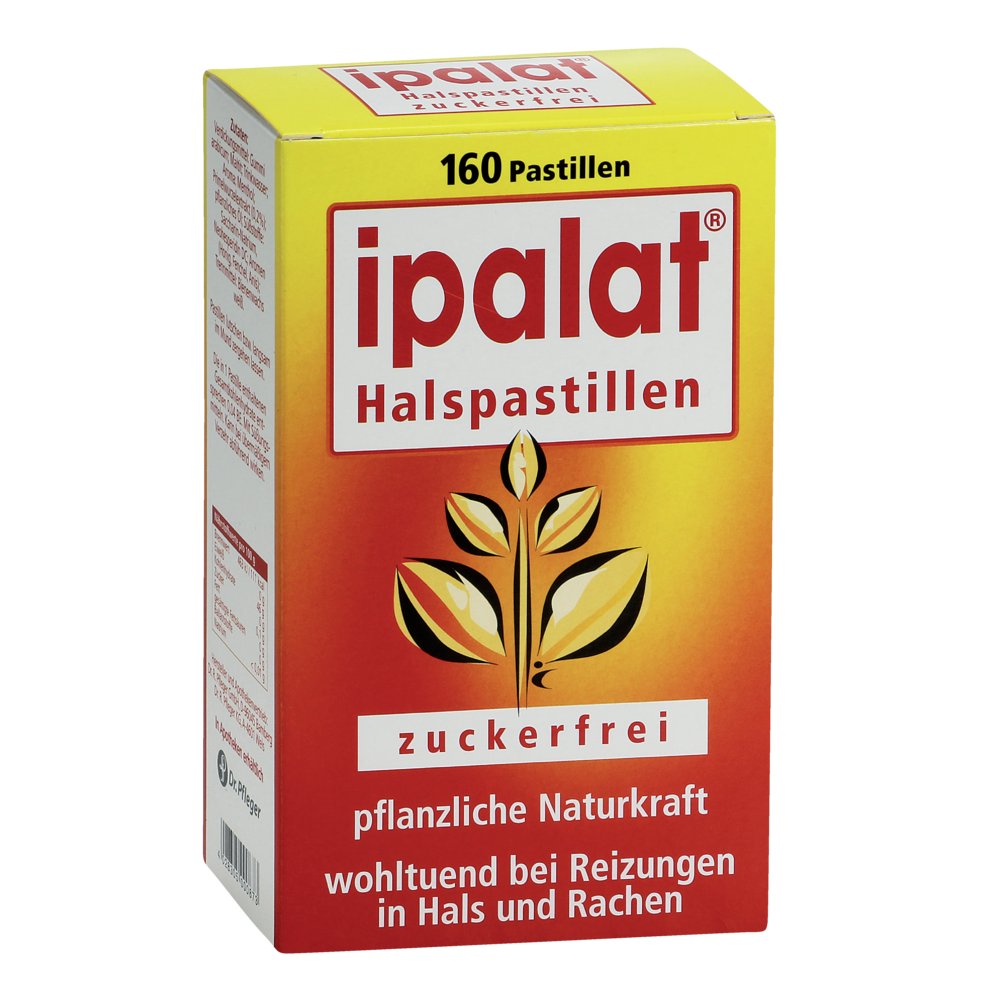 IPALAT Halspastillen zuckerfrei