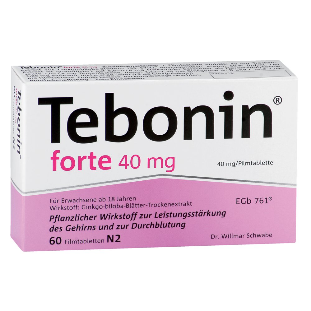 TEBONIN forte 40 mg Filmtabletten