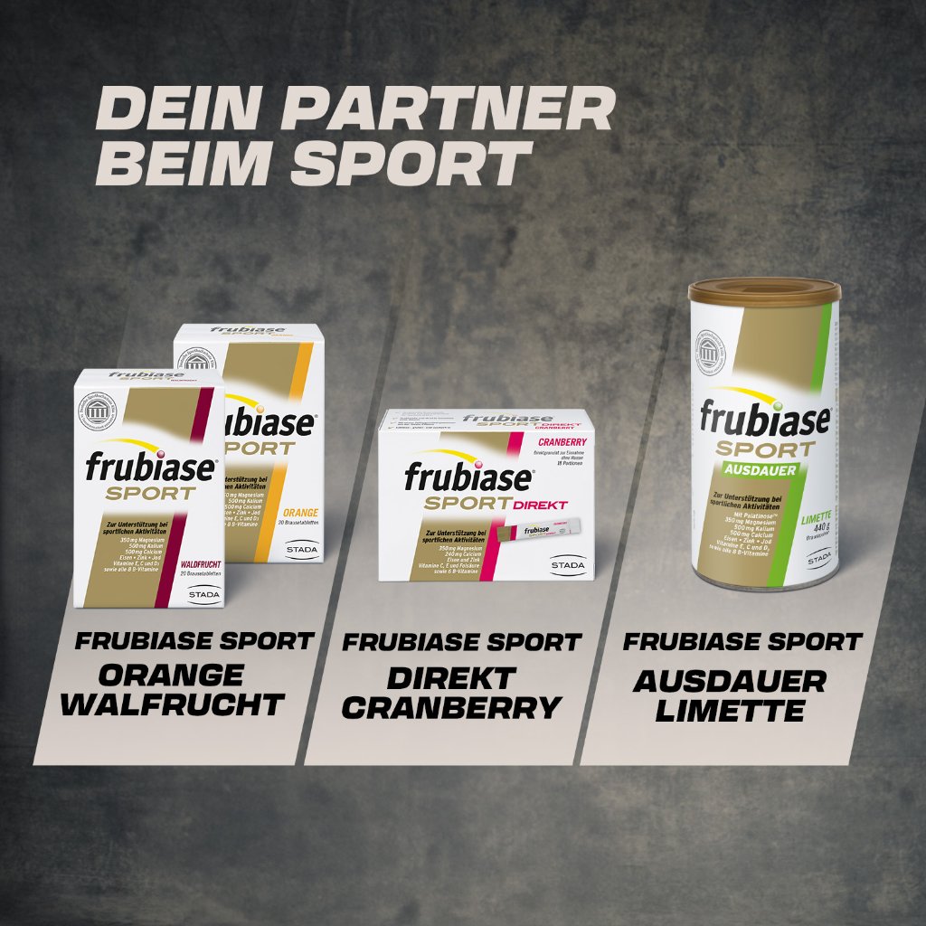 FRUBIASE SPORT Ausdauer Brausepulver