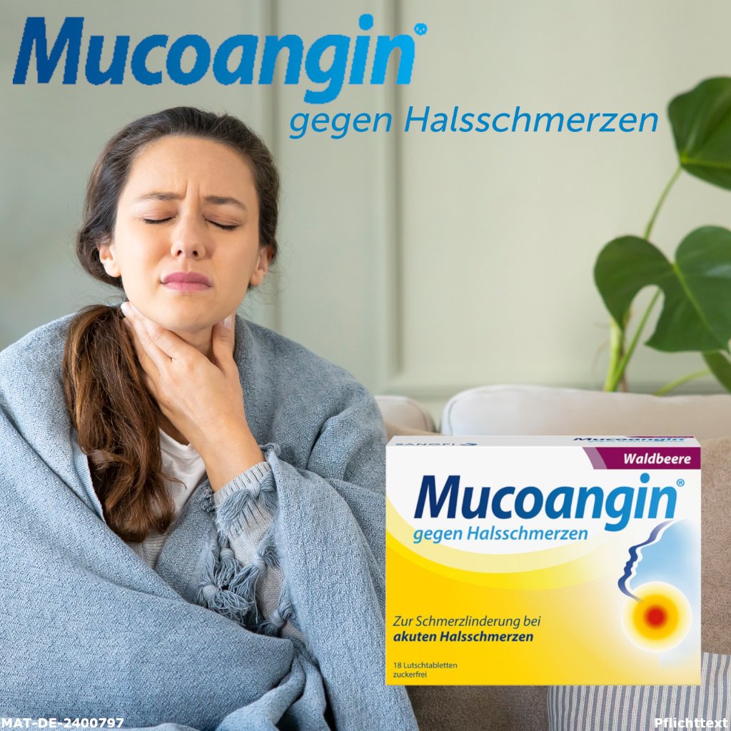 MUCOANGIN Waldbeere 20 mg Lutschtabletten