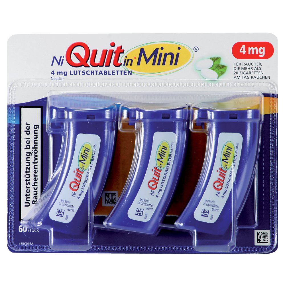 NIQUITIN Mini 4 mg Lutschtabletten