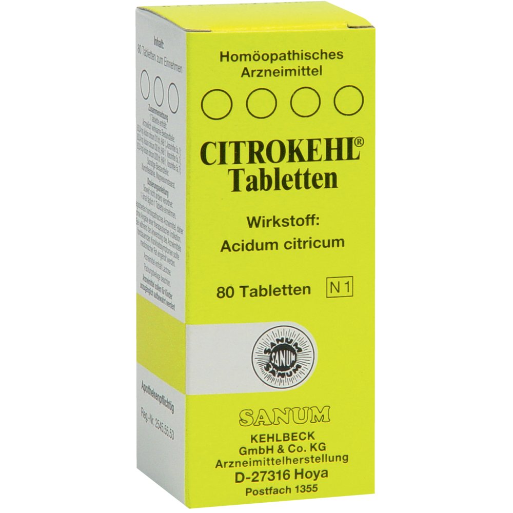 CITROKEHL Tabletten