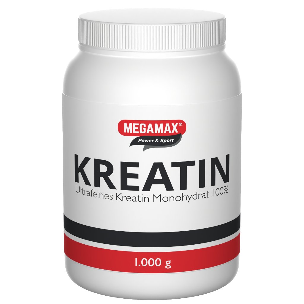 KREATIN MONOHYDRAT 100% Megamax Pulver