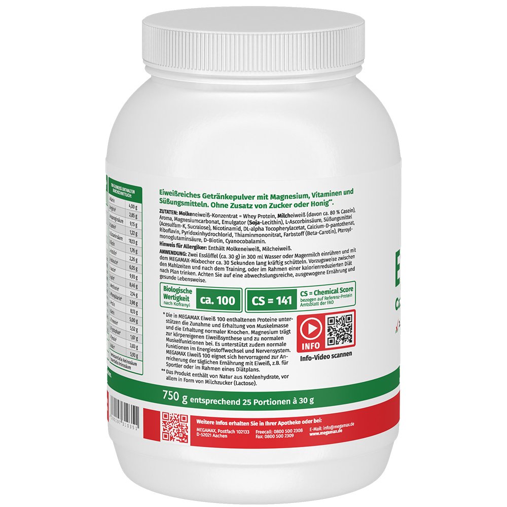 EIWEISS VANILLE Megamax Pulver