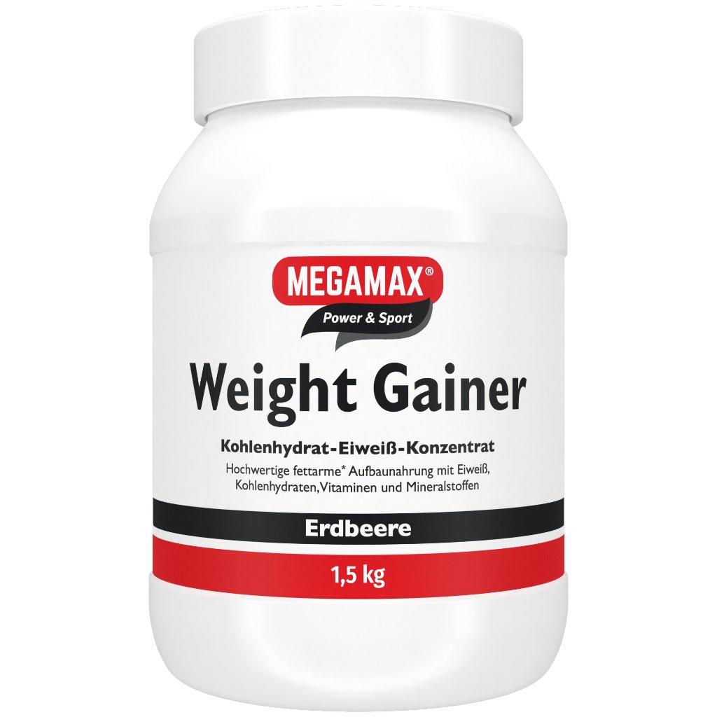 WEIGHT GAINER Megamax Erdbeere Pulver