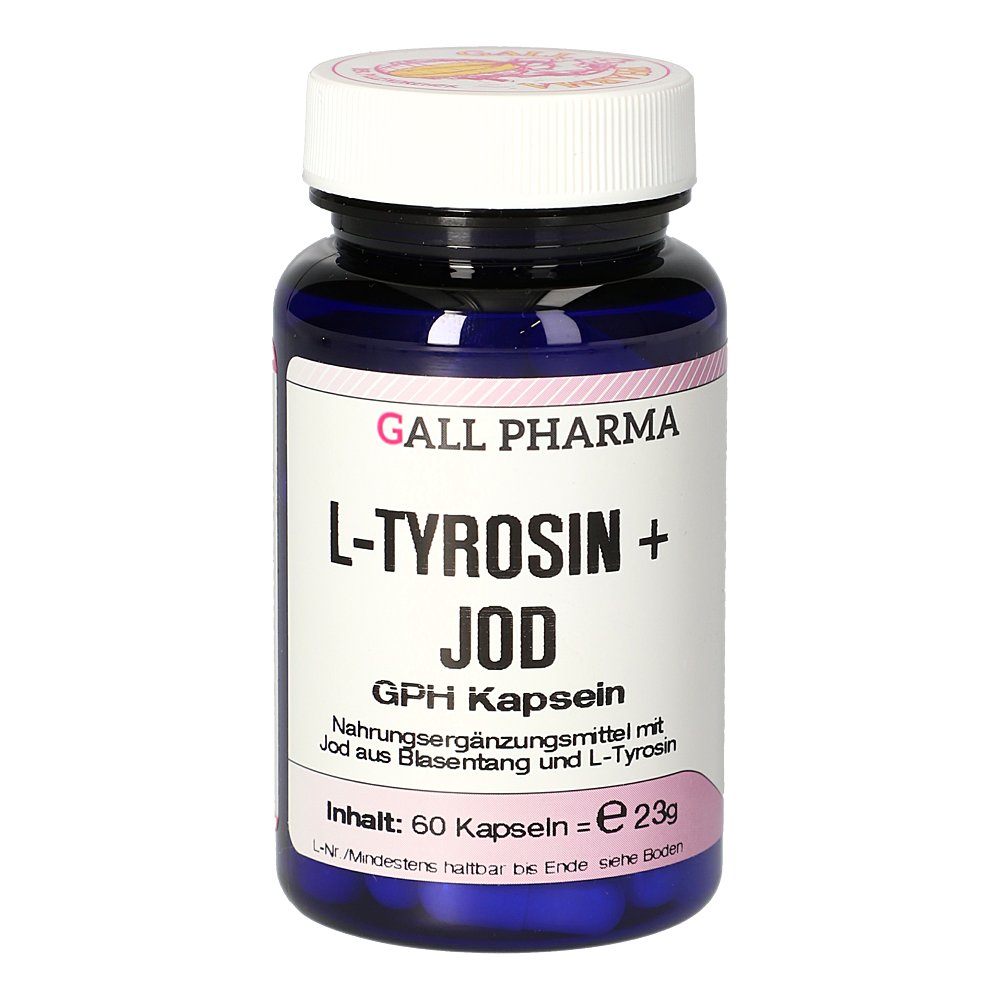 L-TYROSIN+JOD GPH Kapseln