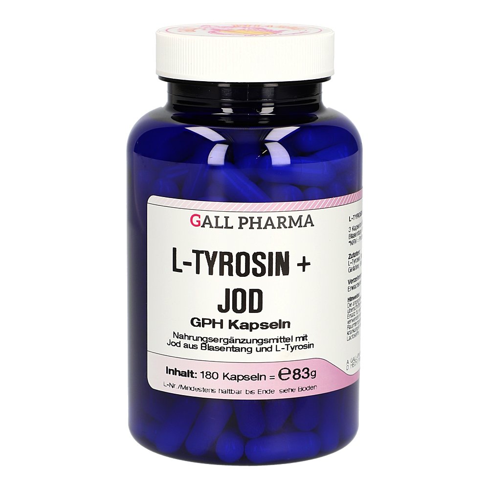 L-TYROSIN+JOD GPH Kapseln