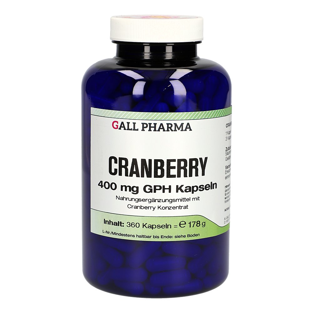 CRANBERRY 400 mg GPH Kapseln