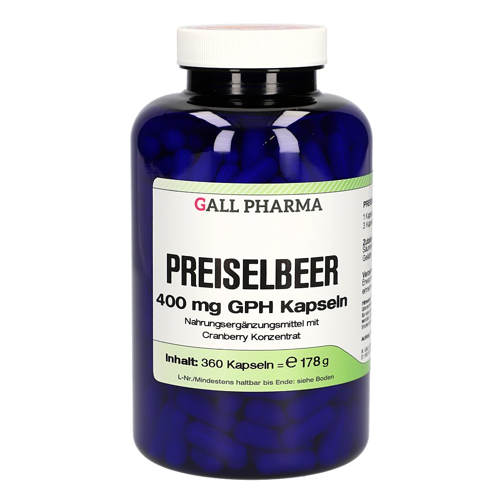 PREISELBEER 400 mg GPH Kapseln