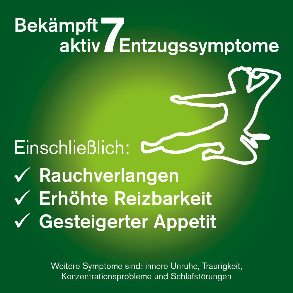 nicorette® Kaugummi 4 mg whitemint zur Raucherentwöhnung