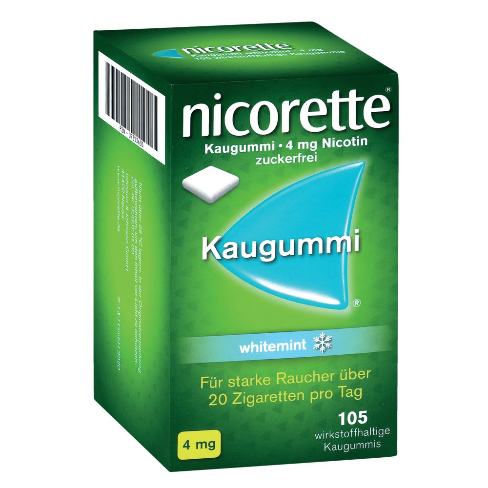 NICORETTE Kaugummi 4 mg whitemint