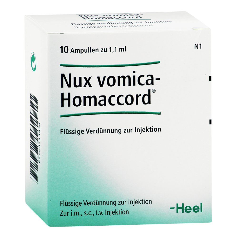 NUX VOMICA HOMACCORD Ampullen