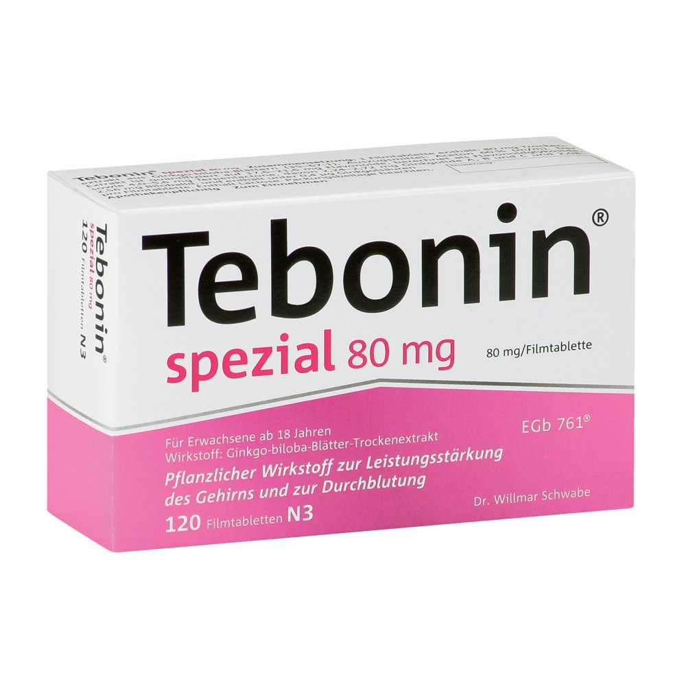 TEBONIN spezial 80 mg Filmtabletten