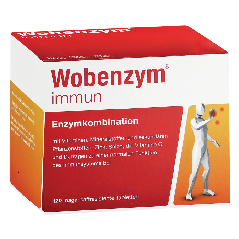 WOBENZYM immun magensaftresistente Tabletten