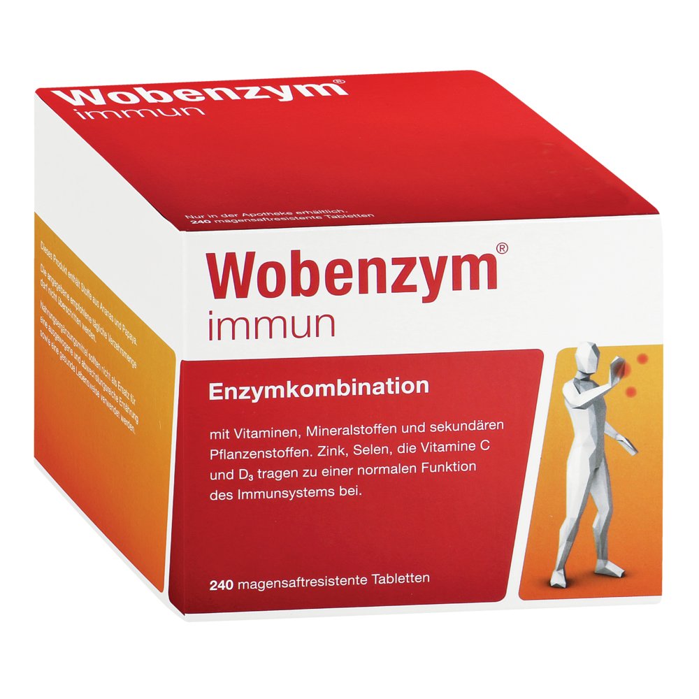 WOBENZYM immun magensaftresistente Tabletten