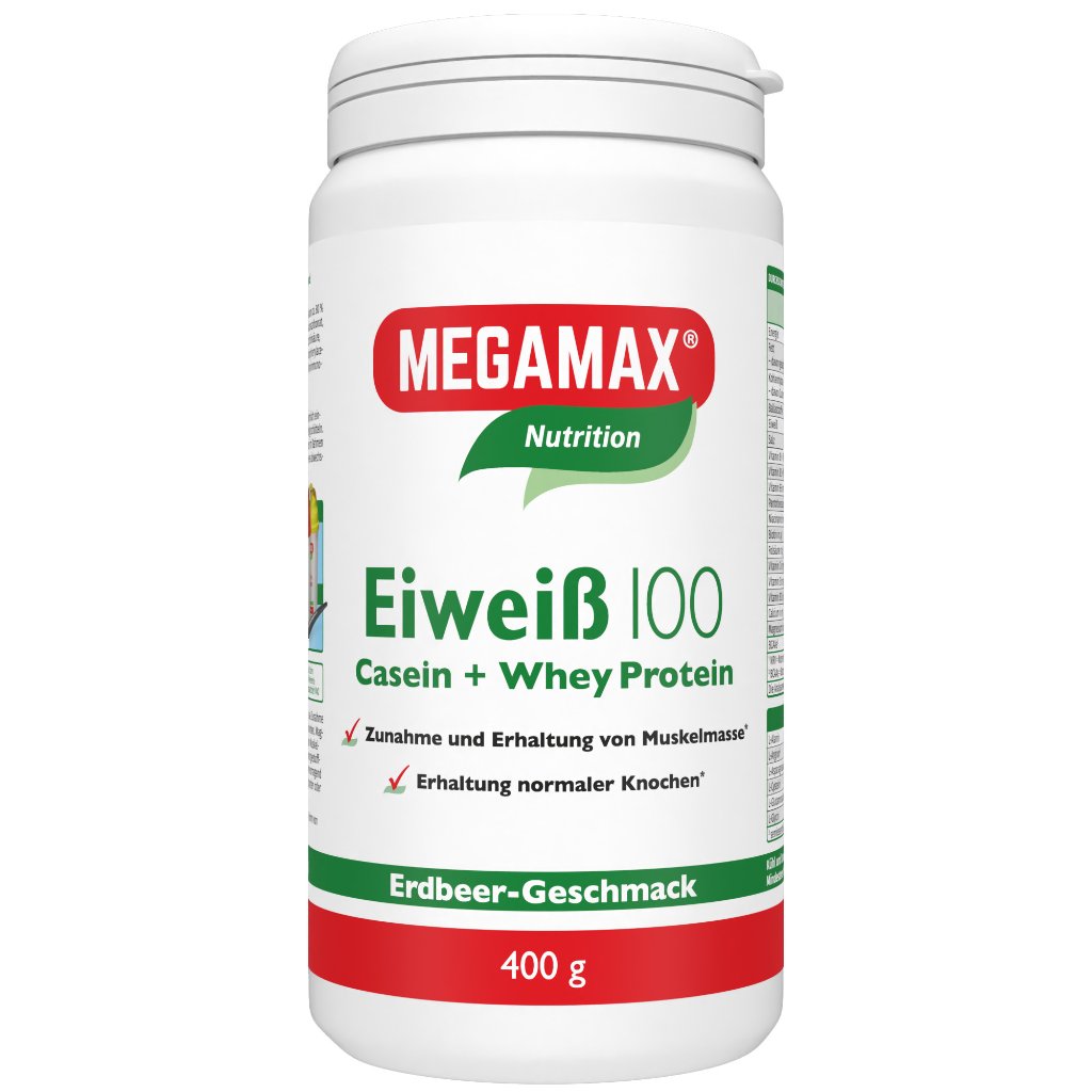 EIWEISS 100 Erdbeer Megamax Pulver