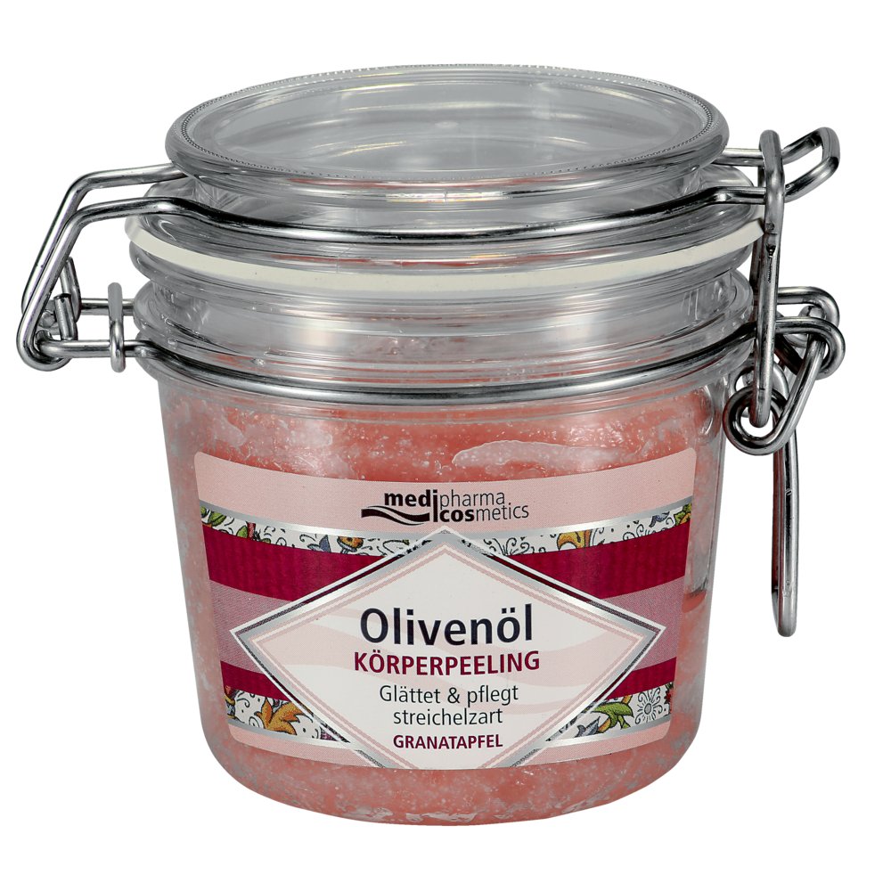 OLIVENÖL & GRANATAPFEL Körperpeeling