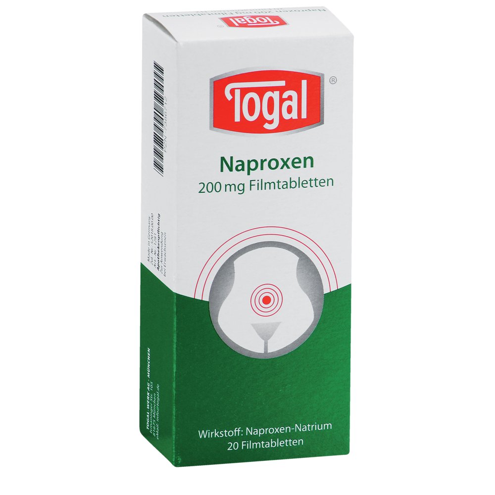 TOGAL Naproxen 200 mg Filmtabletten