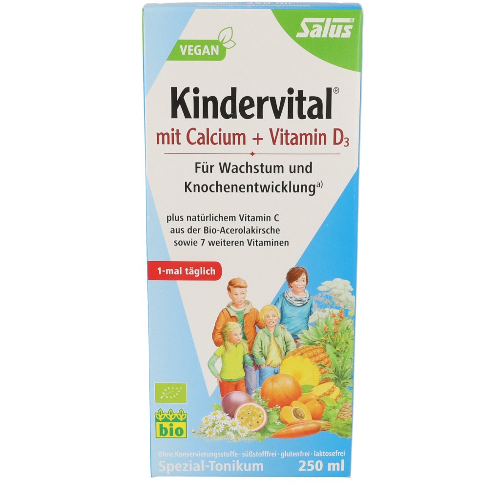 KINDERVITAL mit Calcium+D3 Tonikum Bio Salus