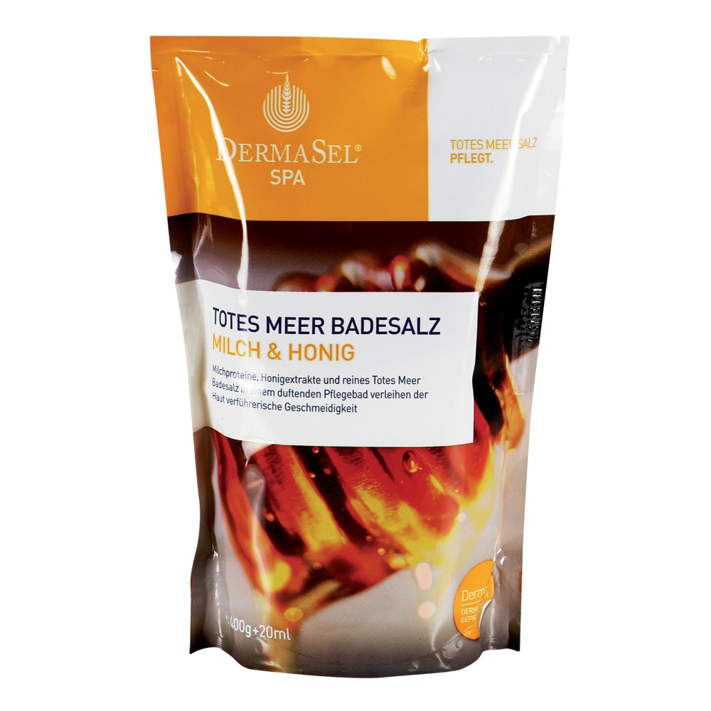DERMASEL Totes Meer Badesalz+Milch&Honig SPA