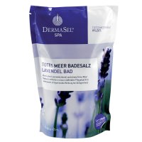 DERMASEL Totes Meer Badesalz+Lavendel SPA
