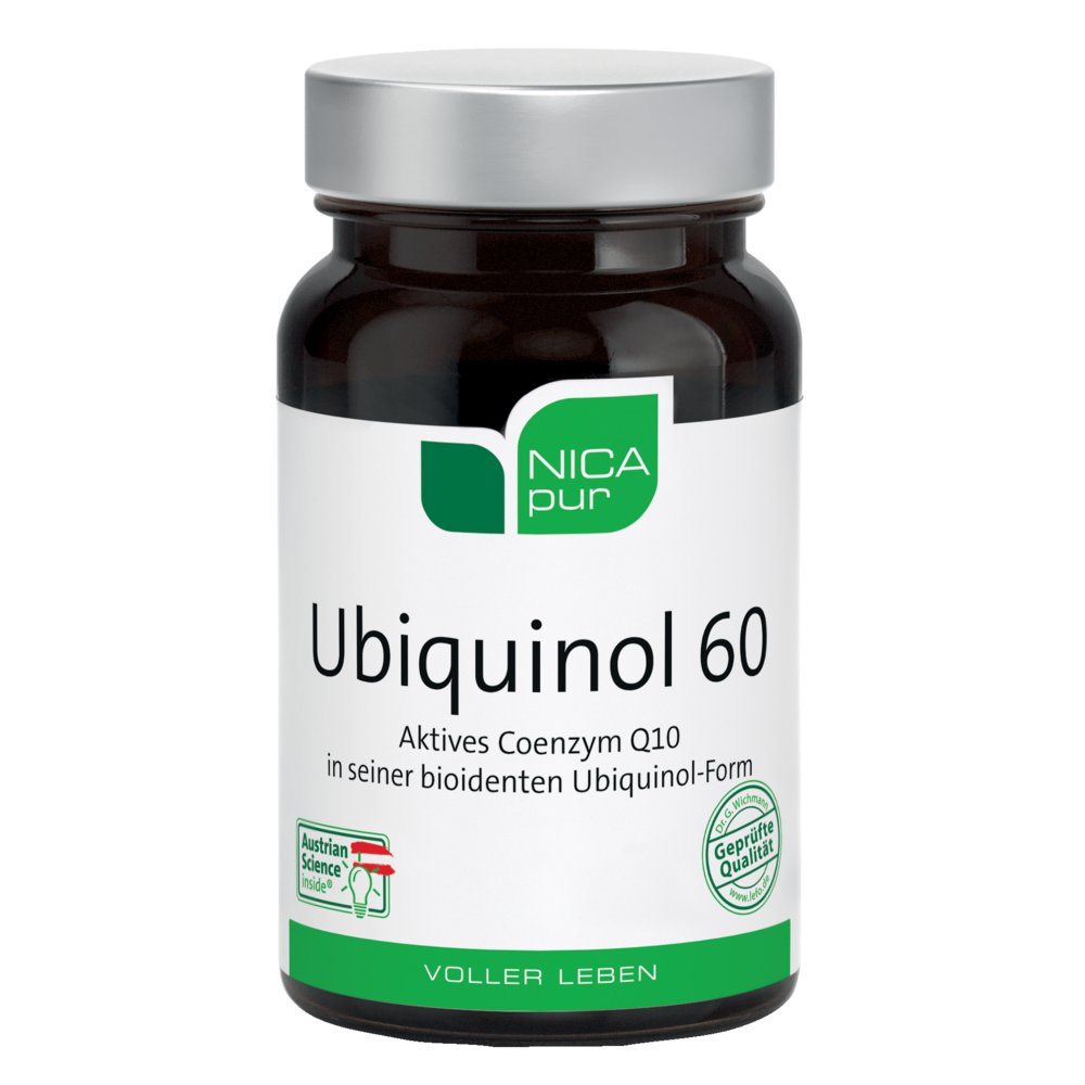 NICAPUR Ubiquinol 60 Kapseln