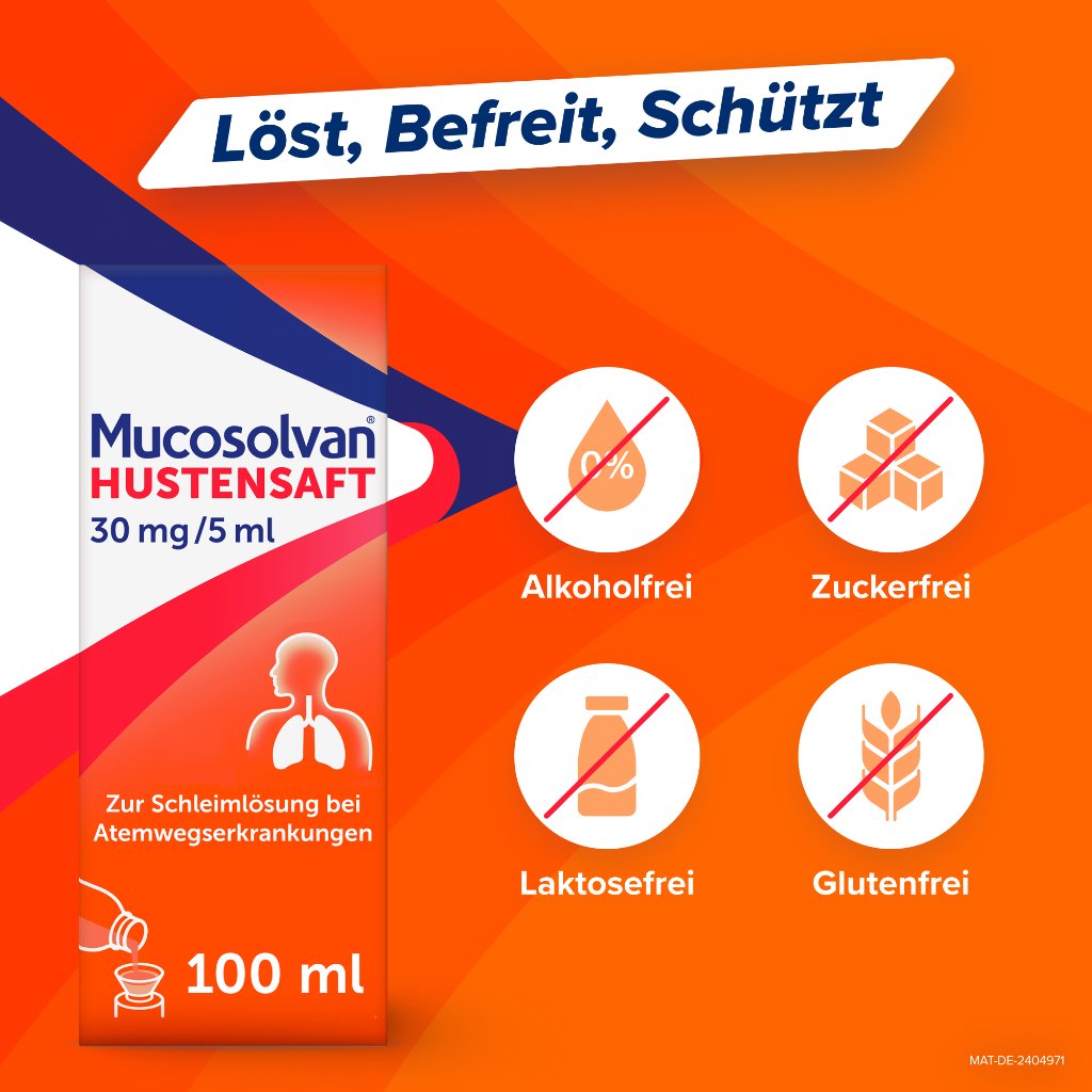 MUCOSOLVAN Saft 30 mg/5 ml