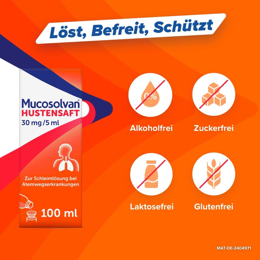 MUCOSOLVAN Saft 30 mg/5 ml