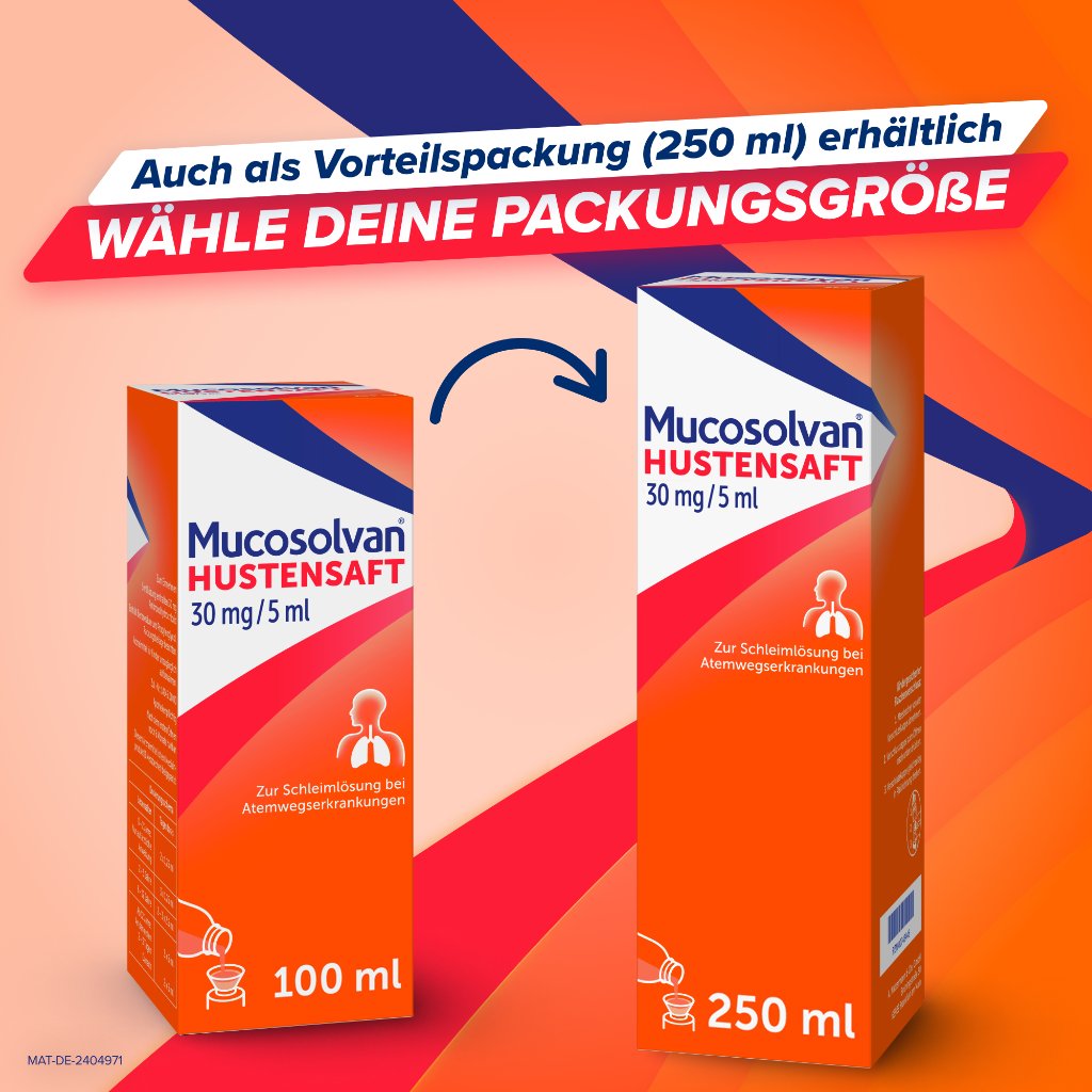 MUCOSOLVAN Saft 30 mg/5 ml