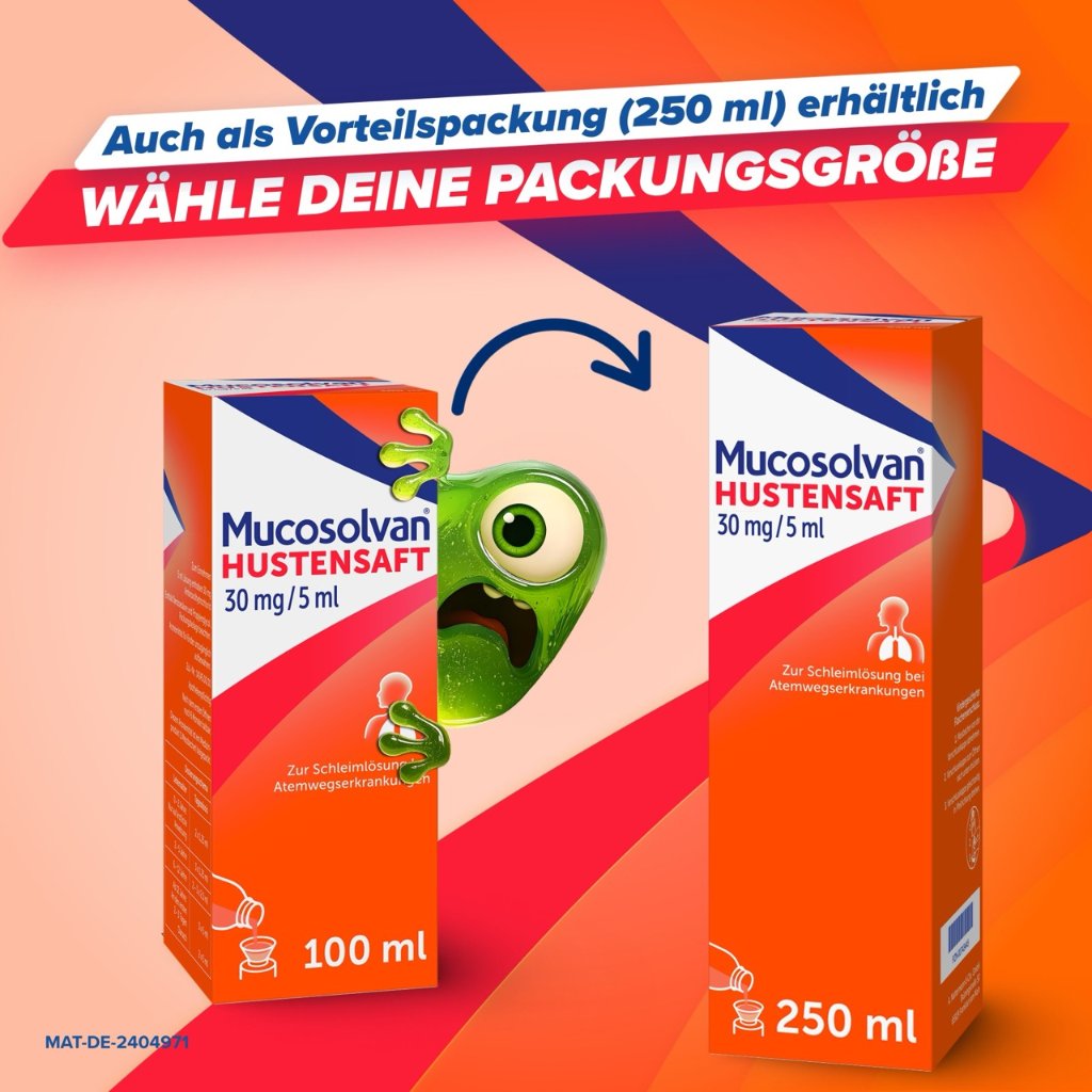 MUCOSOLVAN Saft 30 mg/5 ml