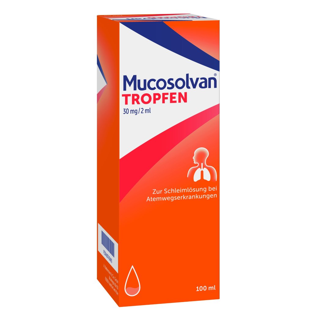 MUCOSOLVAN Tropfen 30 mg/2 ml