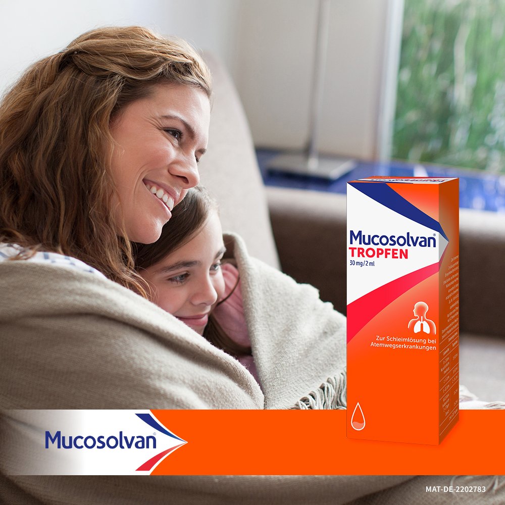 MUCOSOLVAN Tropfen 30 mg/2 ml