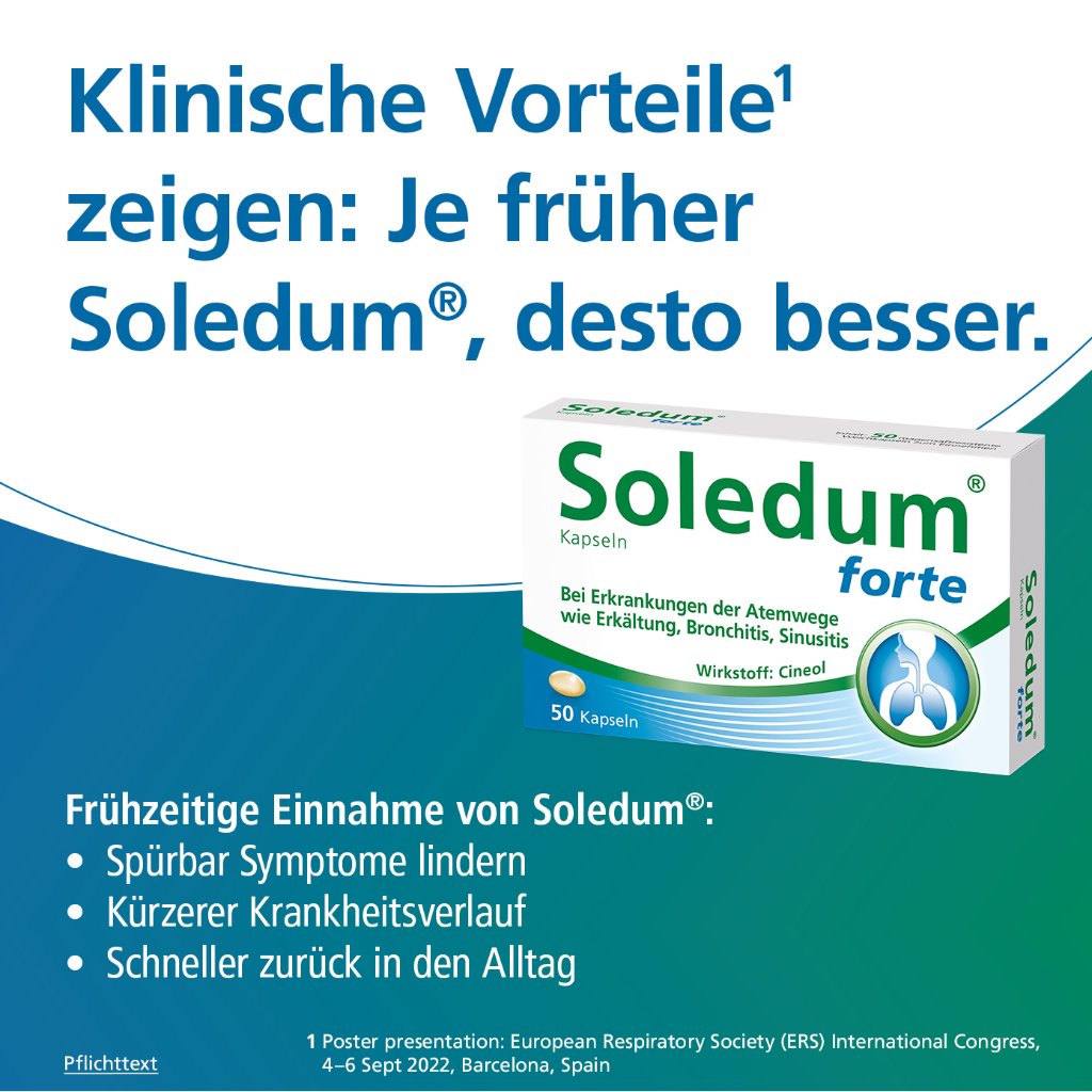 Soledum Kapseln forte 50 St