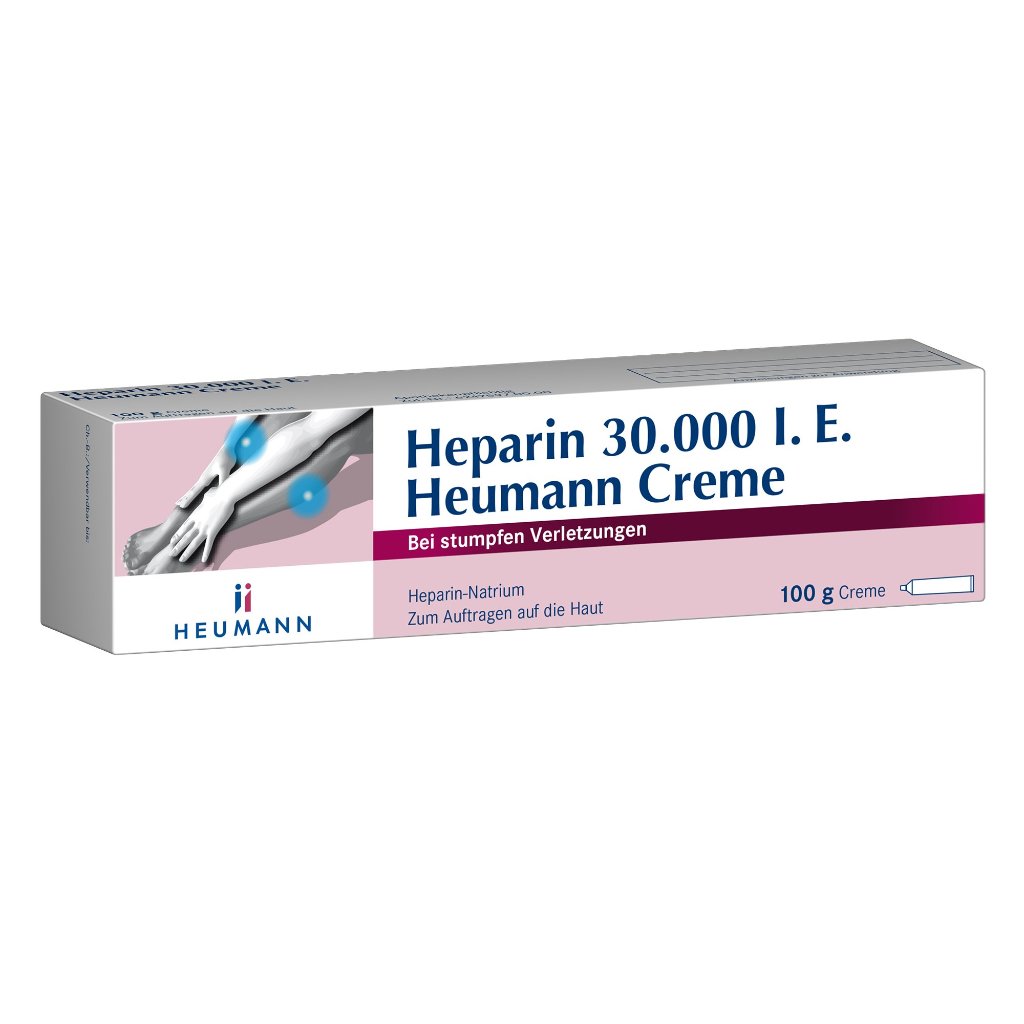 HEPARIN 30.000 Heumann Creme