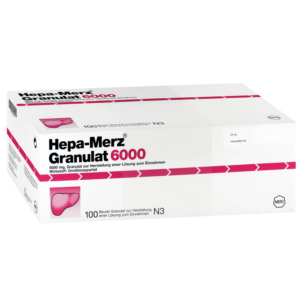 HEPA-MERZ Granulat 6000 Beutel