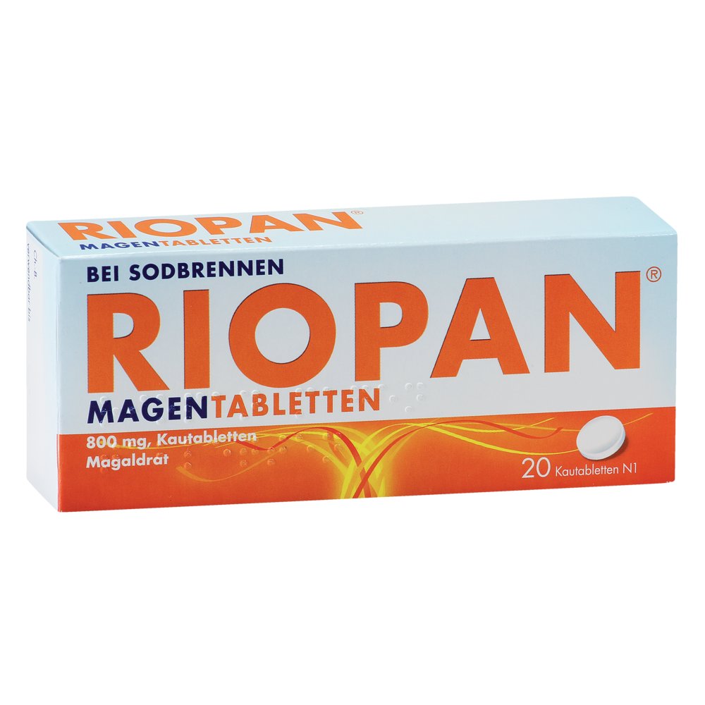 RIOPAN Magen Tabletten Kautabletten