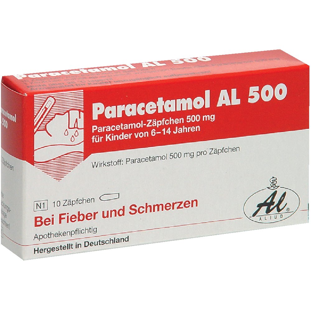 PARACETAMOL AL 500 Suppositorien